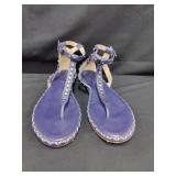 BCBGMAXAZRIA Blue Sandals