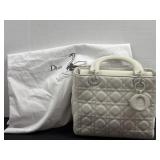 CHRISTIAN DIOR Logo Ultra Matte Calfskin Cannage