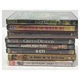 Collection of War-Themed DVDs
