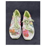 Sz: 7.5,  Floral Running Shoes
