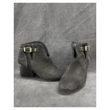 Sz: 7.5, Lucca Lane Black Ankle Boots