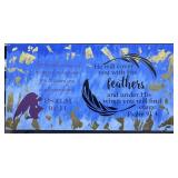 Art Canvas 2 Verses From Psalm 91
