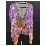 RANEES Blouse in Multi Color Size M