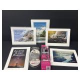 Earbuds, Charger, & Tony Robbins Cards