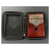 Gecko Kalimba 17 Key Solid Mahogany Thumb Piano