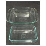 2 Pyrex Casserole Dishes