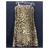NWT Sz: M, Lavender Brown Leopard Dress