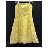 Sz: 6, Lilly Pulitzer Yellow Floral Dress