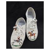 Keds w/ Embroidered Polo Players on Horseback