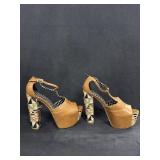 Sz: 9, Jessica Simpson, Platform Heels