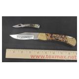 (2) Stainless Pocket Knives