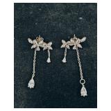 Sterling Sparkly Earrings