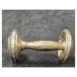 Vintage Sterling or Silver Plated Baby Rattle