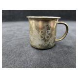 Sterling Silver Baby Cup Engraved