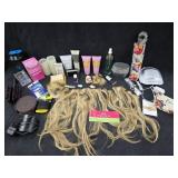 Misc Lot Including: Hair Extensions, Versace