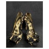 Sz: 7.5, Sam Edelman Cheetah Spike Heels