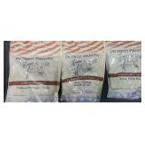3 Packs of Patriot Pantry Freeze Dried Food SEE