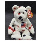 TY Glory the Bear w/Case Released July 4th 1997