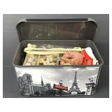 Sewing Container with Sewing Items Included