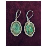 Abalone Drop Earrings