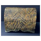 Vintage/Antique Style/Jewelry Box Animal Print
