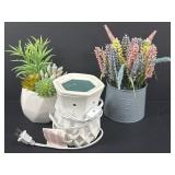 Candle Warmer & Plant Decor