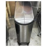 Simplehuman Butterfly Lid Step Trash Can 10"x 25"