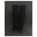 Sz: 8, Black Knee High Boots
