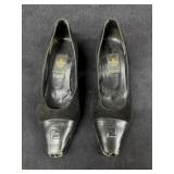 Sz: 7.5, Fendi Black Pumps