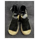 Sz:8, Marc Fisher Espadrille Wedge Sandals