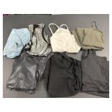 Sleeveless Solid Color Shirts size L
