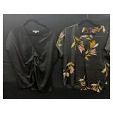 2 Dressy Blouses Size S/L