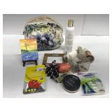 Makeup Bag With Miscellaneous Items