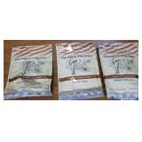 3 Packs of Patriot Pantry Freeze Dried Food SEE