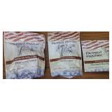 3 Packs of Patriot Pantry Freeze Dried Food SEE