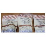 3 Packs of Patriot Pantry Freeze Dried Food SEE