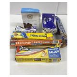 Trash Bags, Parchment Paper, Foil, Tissue Paper &