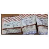 3 Packs of Patriot Pantry Freeze Dried Food SEE