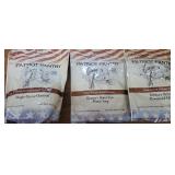 3 Packs of Patriot Pantry Freeze Dried Food SEE