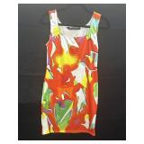 Orange Colorful Dress