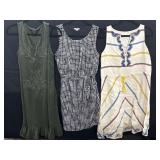 3 Sleeveless Dresses size 8/M