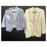 2 Women Blazers size 6 & 1