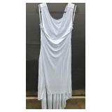 BCBGMAXAZRIA LIGHT BLUE DRESS LARGE