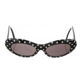 Lulu Guinness Polka Dot Sunglasses w/ Case