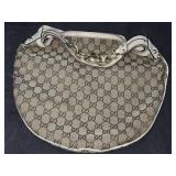 Gucci Canvas Hobo Bag