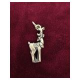 James Avery Sterling Silver Retired 3D Reindeer