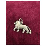 RARE James Avery Sterling Silver Lion Charm