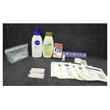 Nivea & Beauty 360 Lotions, 4x4 Compresses,