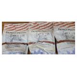 3 Packs of Patriot Pantry Freeze Dried Food SEE