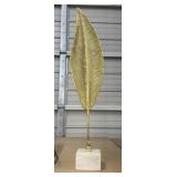 Contemporary Leaf Design Sculpture Approximately